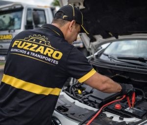 Guincho 24h em Cedral SP e região. Remoção de veículos, troca de bateria e auto socorro com chegada rápida. Fale com a Fuzzaro.